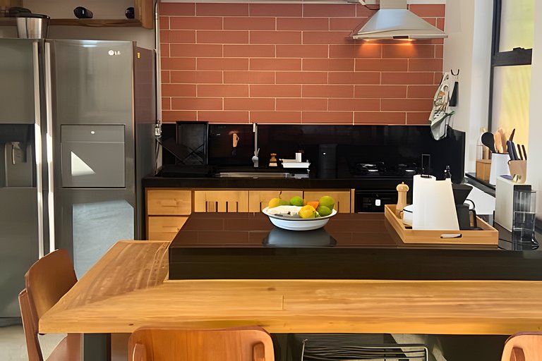 Cabana sobre o cafezal com ofurô e Starlink