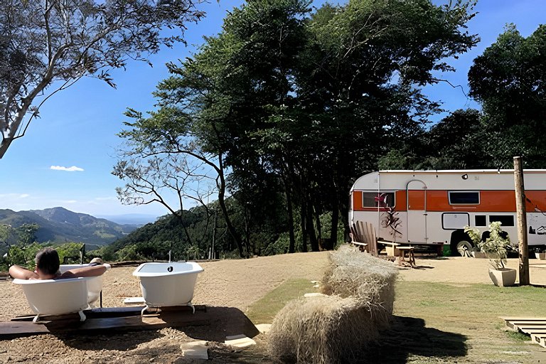 Trailer Vintage na Mantiqueira