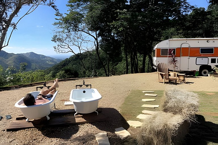 Trailer Vintage na Mantiqueira