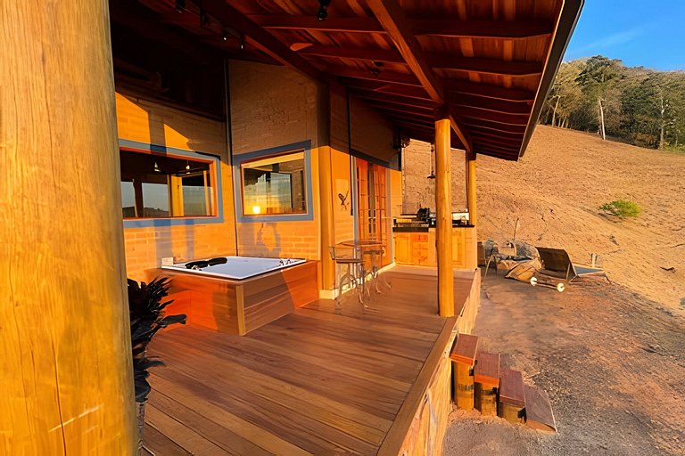 🌳⛰️🌄Chalé | Olivais Santa Clara Lodge |Sul de Minas